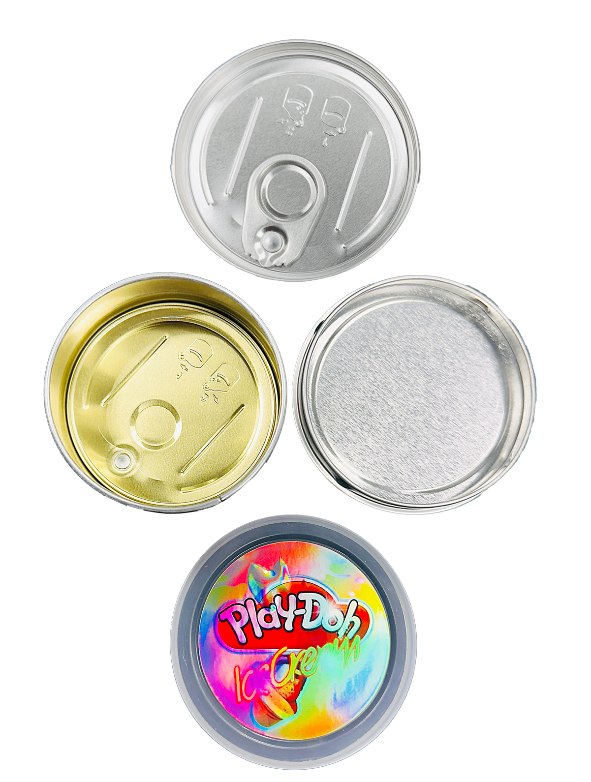 3.5g Tin Can Container - (12 Count) Play-Doh