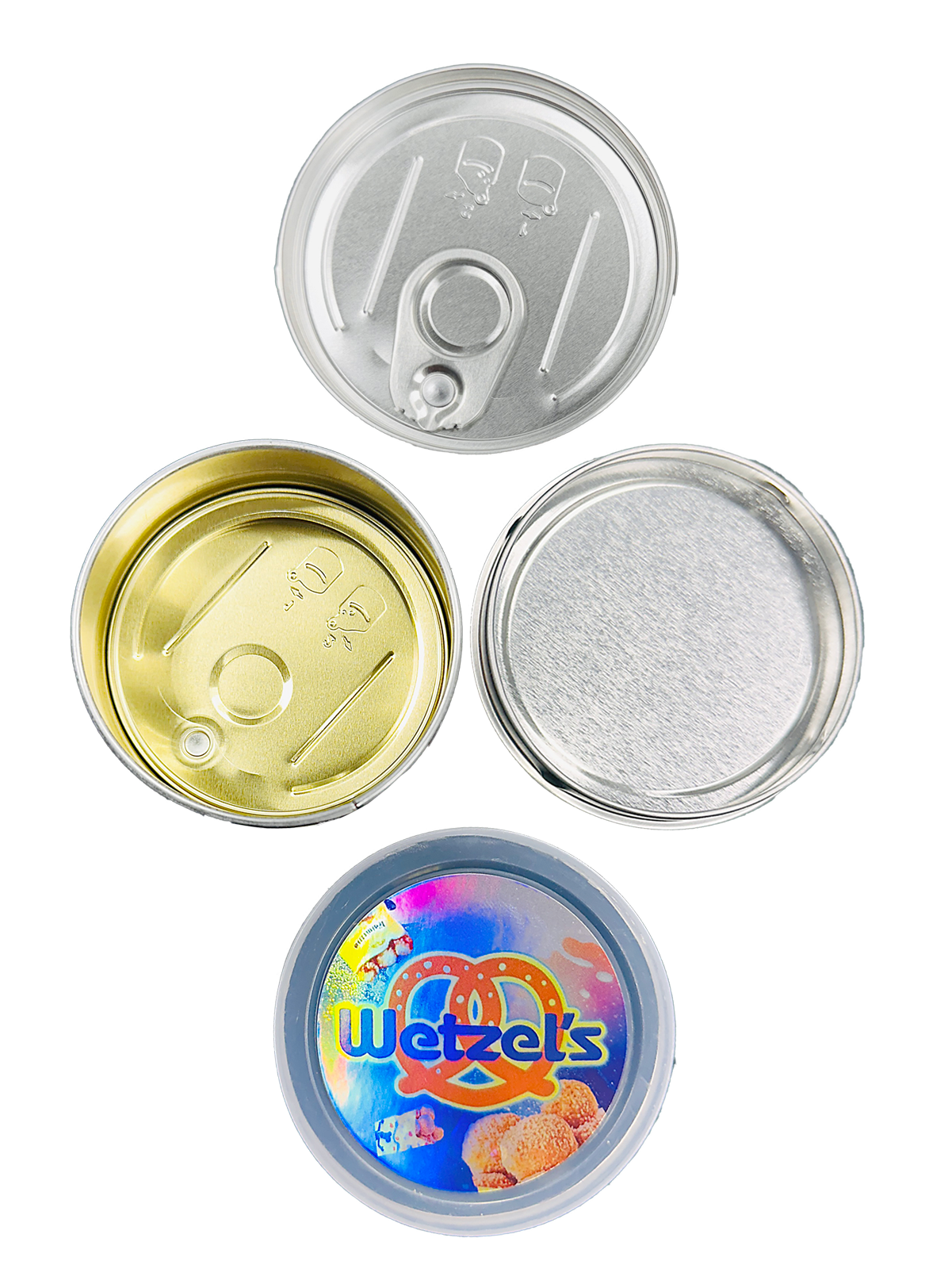 3.5g Tin Can Container - (12 Count) Wetzel's