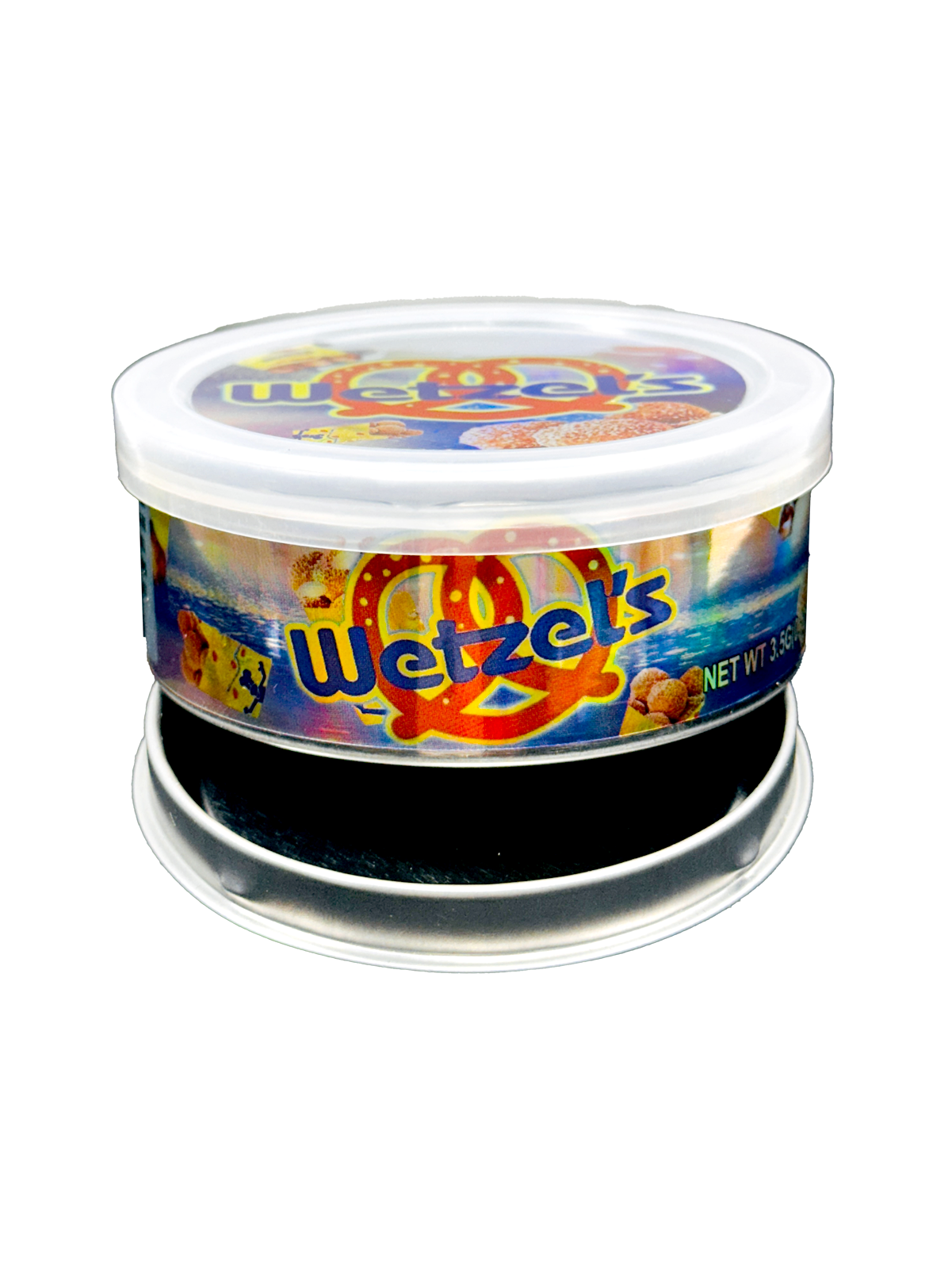 3.5g Tin Can Container - (12 Count) Wetzel's