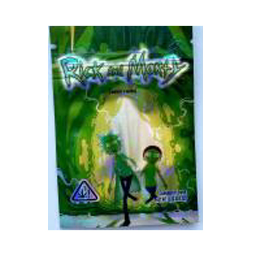 1g Exotic Mylar Bag - Rick and Morty Green World (100 Count)
