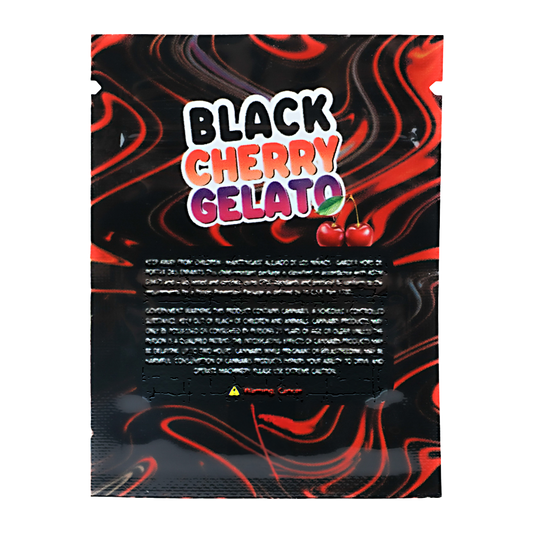 1g Exotic Mylar Bag - Black Cherry Gelato (100 Count)