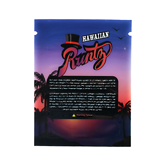 1g Exotic Mylar Bag - Hawaiian Runtz (100 Count)