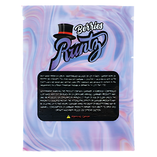1g Exotic Mylar Bag - Berries Runtz (100 Count)
