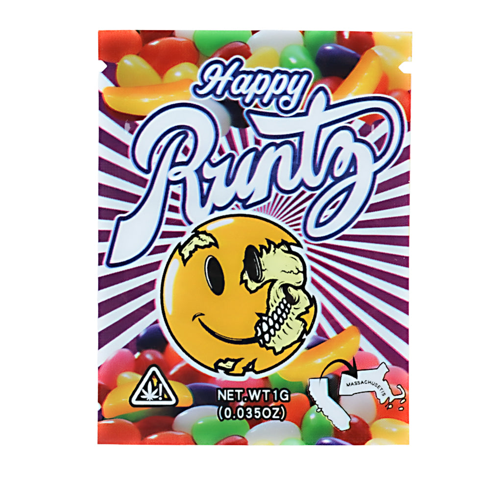 1g Exotic Mylar Bag - Happy Runtz (100 Count)