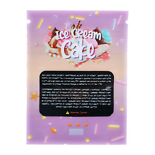 1g Exotic Mylar Bag - Ice Cream Cake (100 Count)