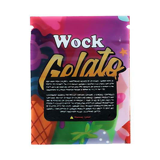 1g Exotic Mylar Bag - Wock Gelato (100 Count)