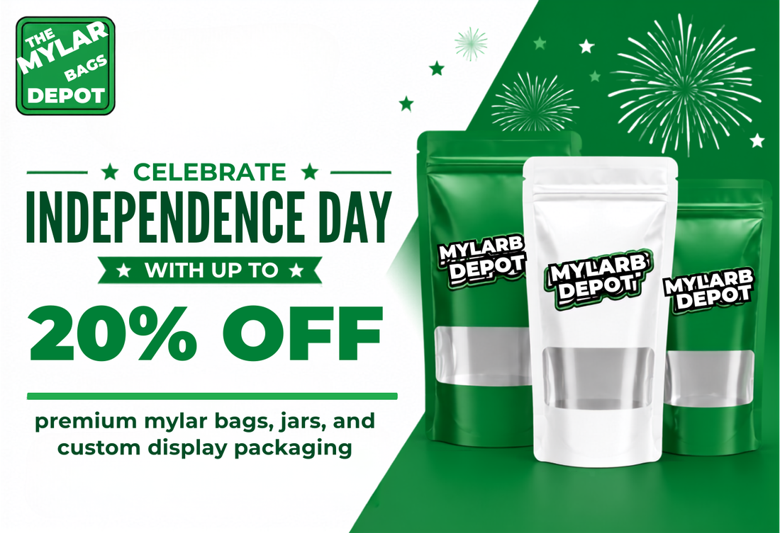 Independence Day Sale 2026: Save Up to 20% on Premium Mylar Bags