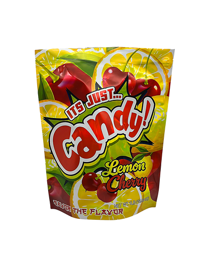 25 Count 15" - 12" LB Size Mylar Bags  Lemon Cherry