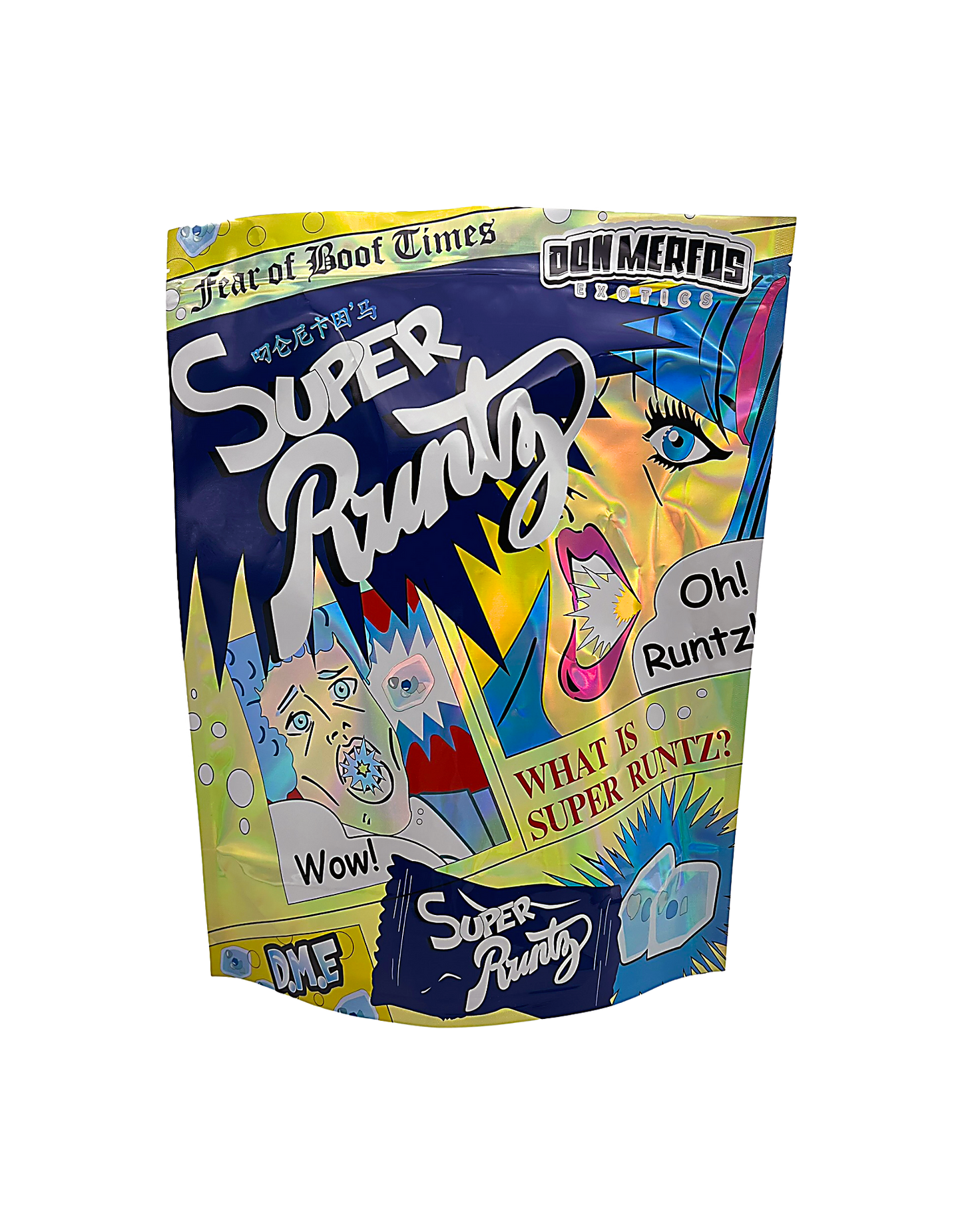 25 Count 15" - 12" LB Size Mylar Bags  Super R