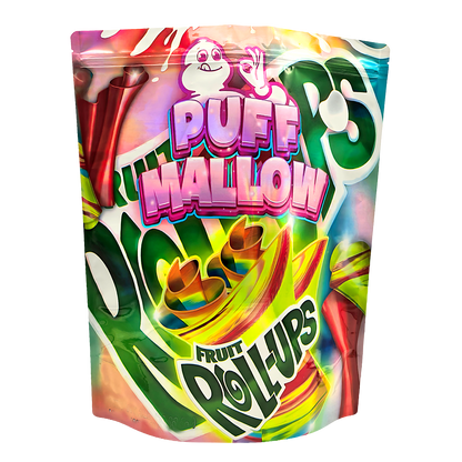 25 Pack – 1lb Exotic Mylar Bags - Puff Mallow - Sour Belts