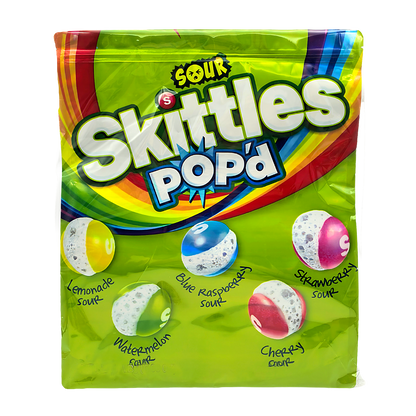 12 Pack – 1lb Exotic Mylar Bags - Skittles Pop’d