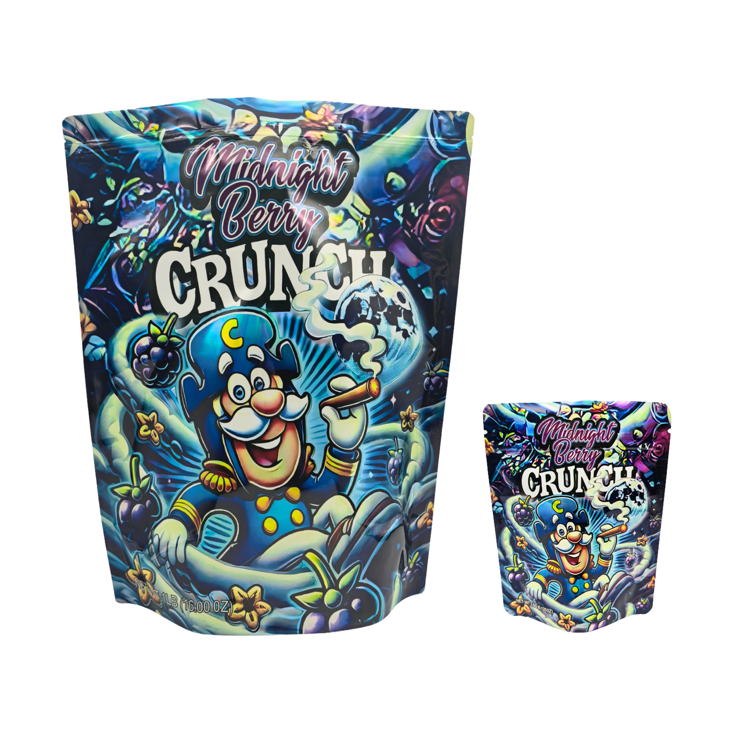 12 Pack – 1lb Exotic Mylar Bags - Crunch Berries