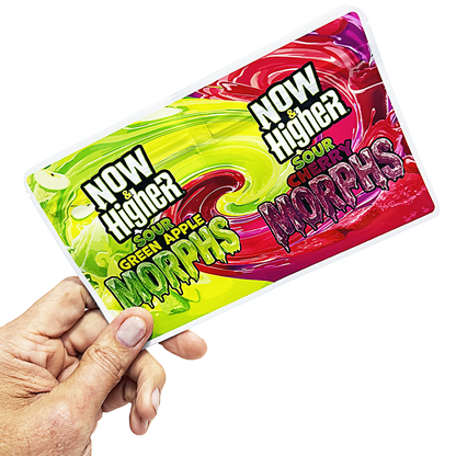 50 Pack - 3.5g (2IN1) Split Dual Graphic Mylar Bags - Mix Assorted Designs