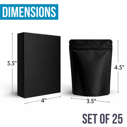 25 Pack - Assorted Decorative Gift Box Set – Small (4” x 5.5”)