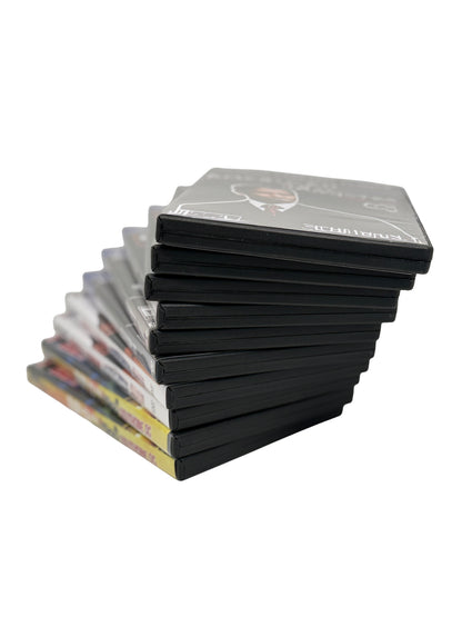10 Pack 3.5g DVD Case Storage Set (5.5" x 7.5") with Matching Zip Bags Mystery Bundle - Assorted Designs