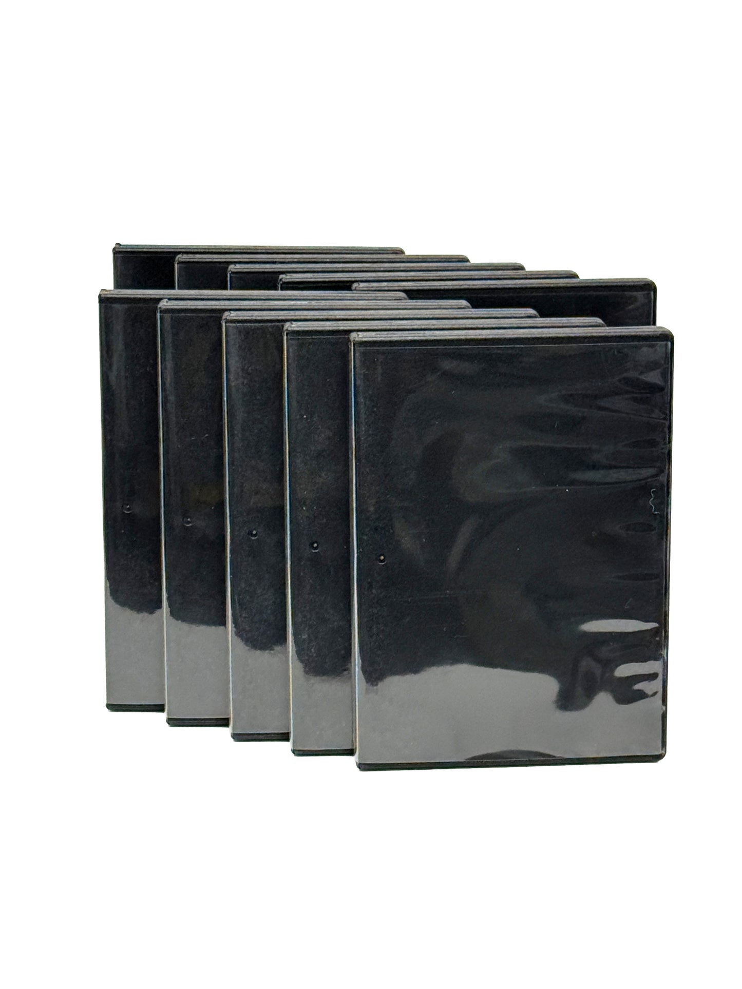 10 Pack 3.5g DVD Case Storage Set (5.5" x 7.5") with Matching Zip Bags Mystery Bundle - Assorted Designs