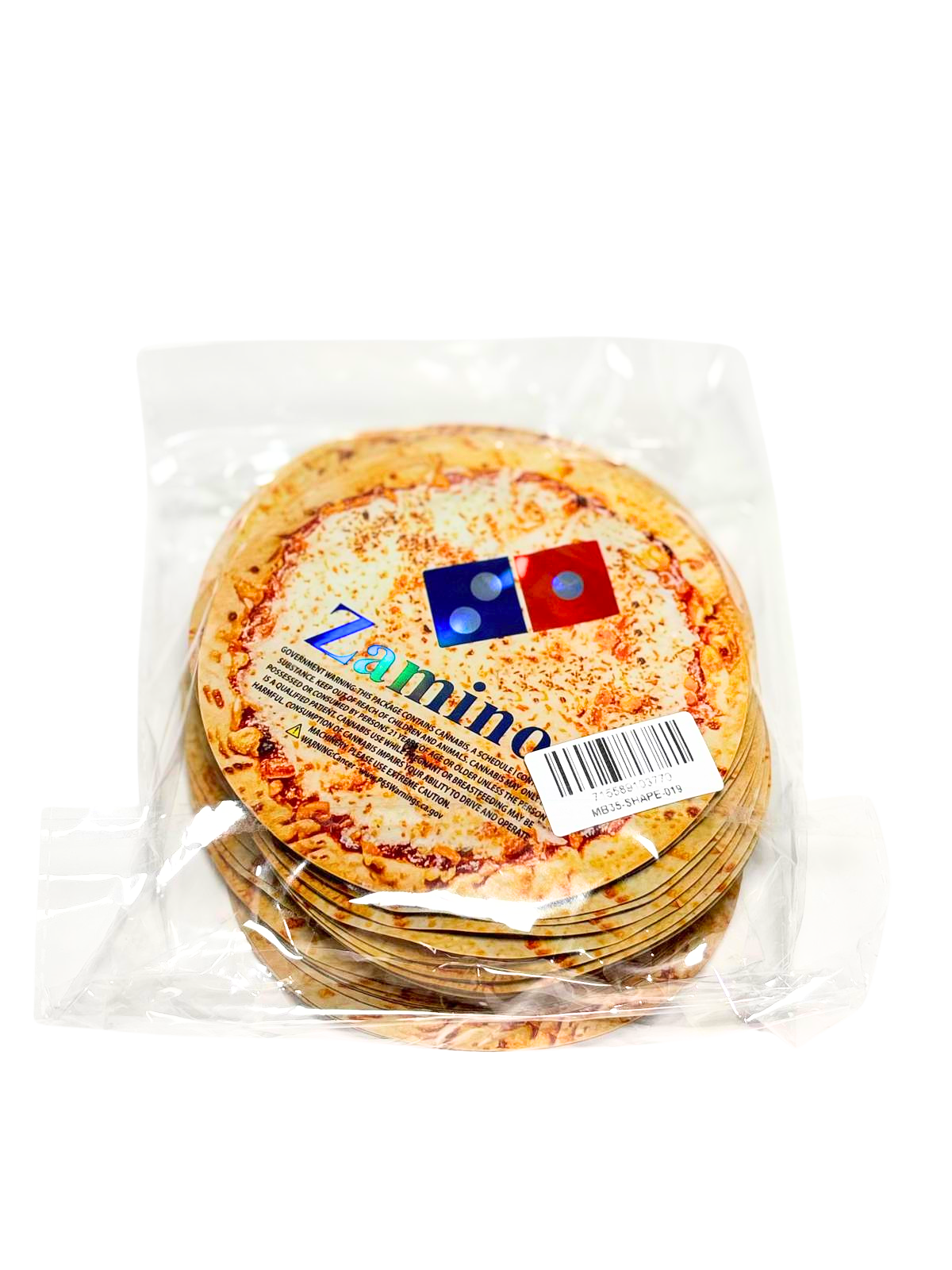 50 Count - Zaminos - 3.5g Shaped Mylar Storage Bag