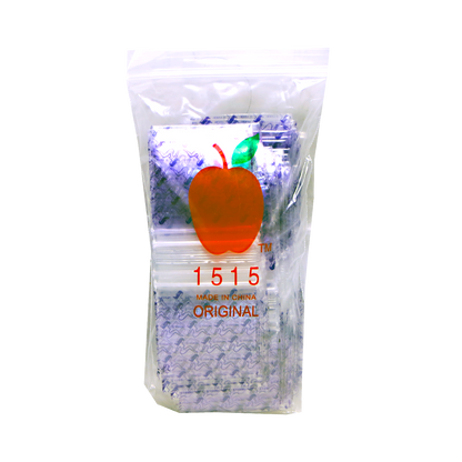 Mylar Bags, Cannabis Mylar Bags, , Where to buy mylar bags, Custom mylar bags near me, Mylar Bags Wholesale. Packaged product with a red apple logo and text on a white background