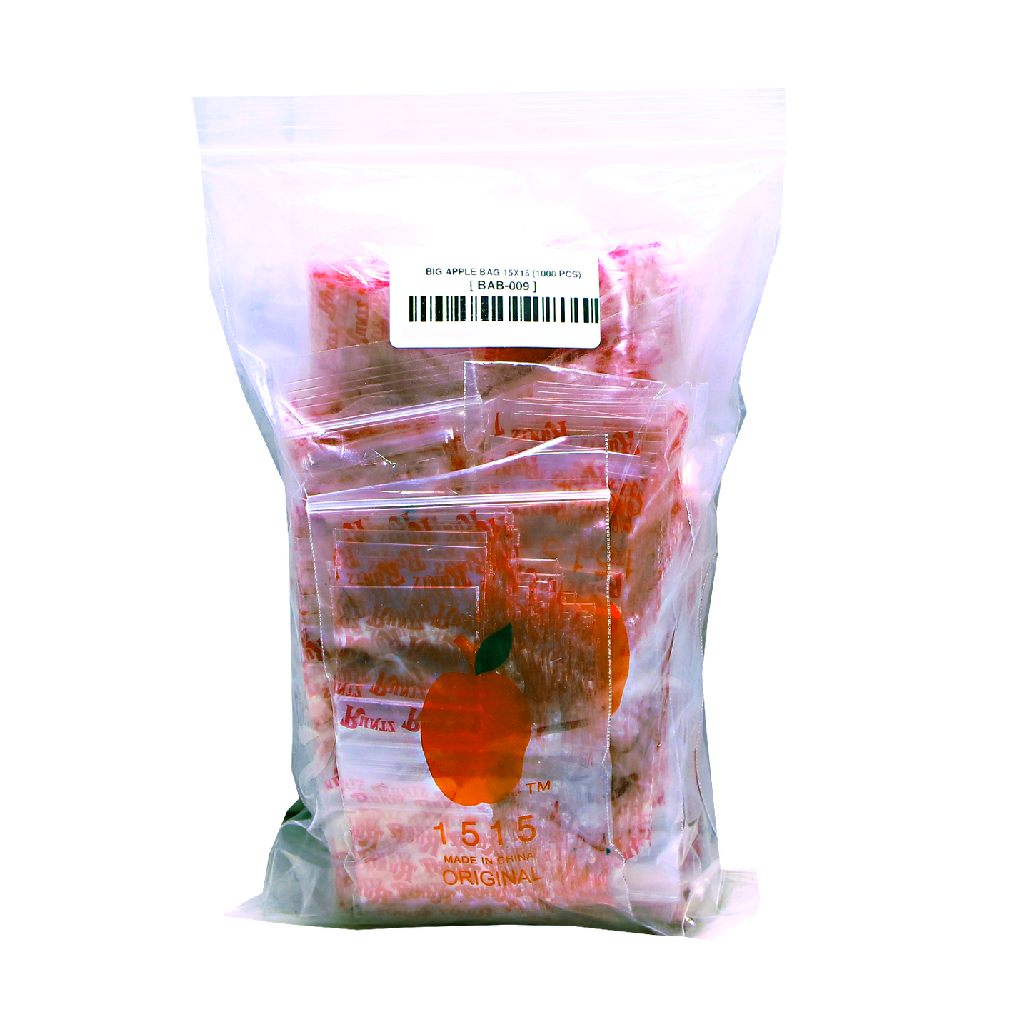 Mylar Bags, Cannabis Mylar Bags, , Where to buy mylar bags, Custom mylar bags near me, Mylar Bags Wholesale. Clear plastic bag with a label containing a barcode on a white background