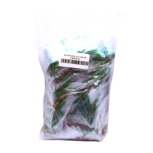 Mylar Bags, Cannabis Mylar Bags, , Where to buy mylar bags, Custom mylar bags near me, Mylar Bags Wholesale. Bag of green leaves with a barcode label on a white background