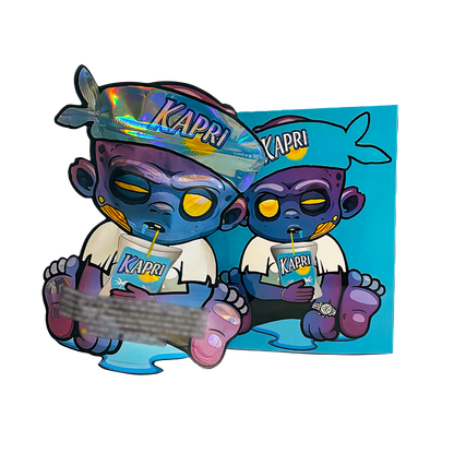 3.5g Mylar Bag with Window Box - Kapri Baby (25 Bags+25Boxes)