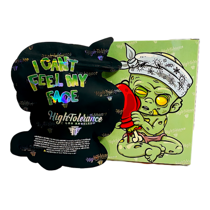 3.5g Mylar Bag with Window Box - ICFMF Red Bag (25 Bags+25Boxes)