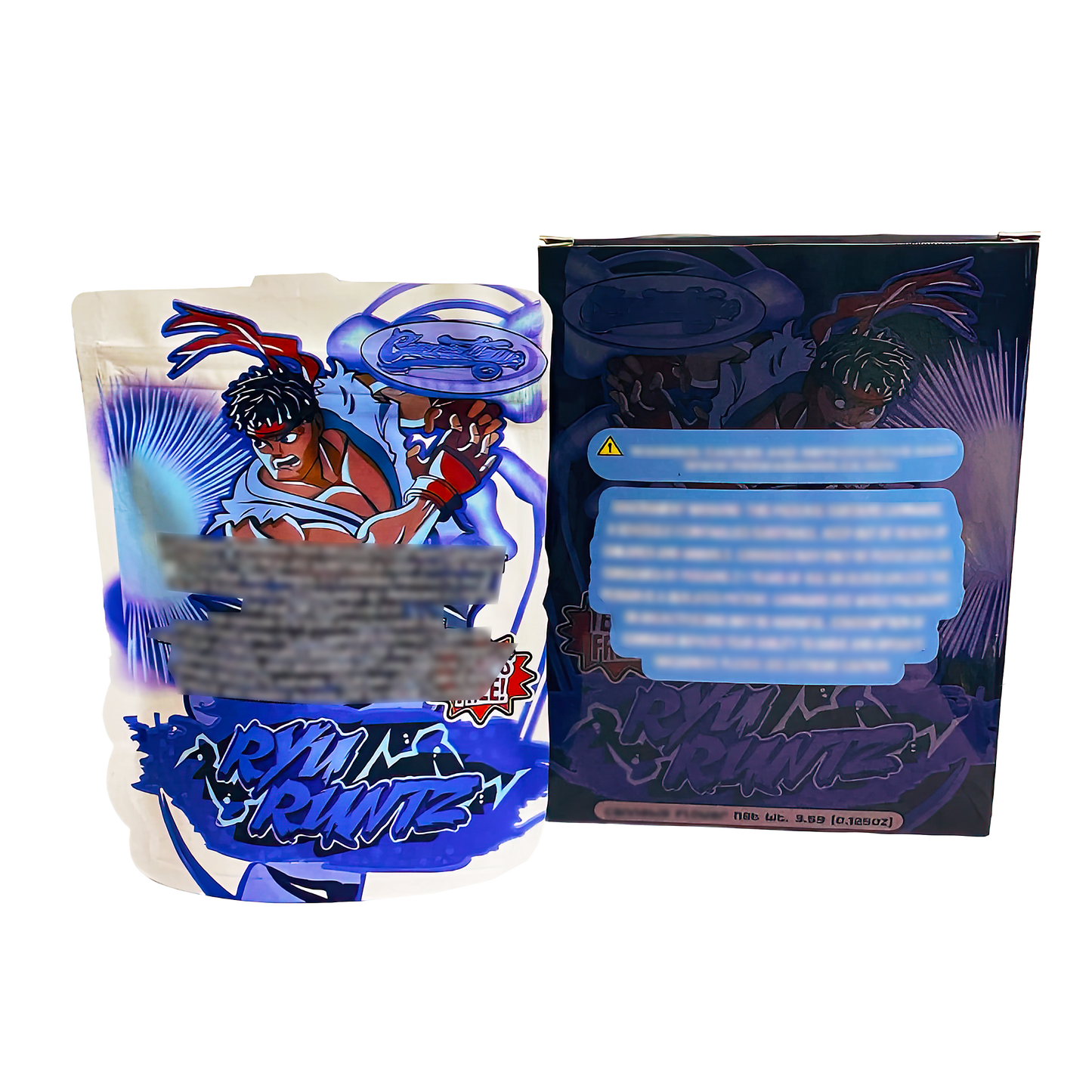 3.5g Mylar Bag with Window Box - RYU Runtz (25 Bags+25Boxes)