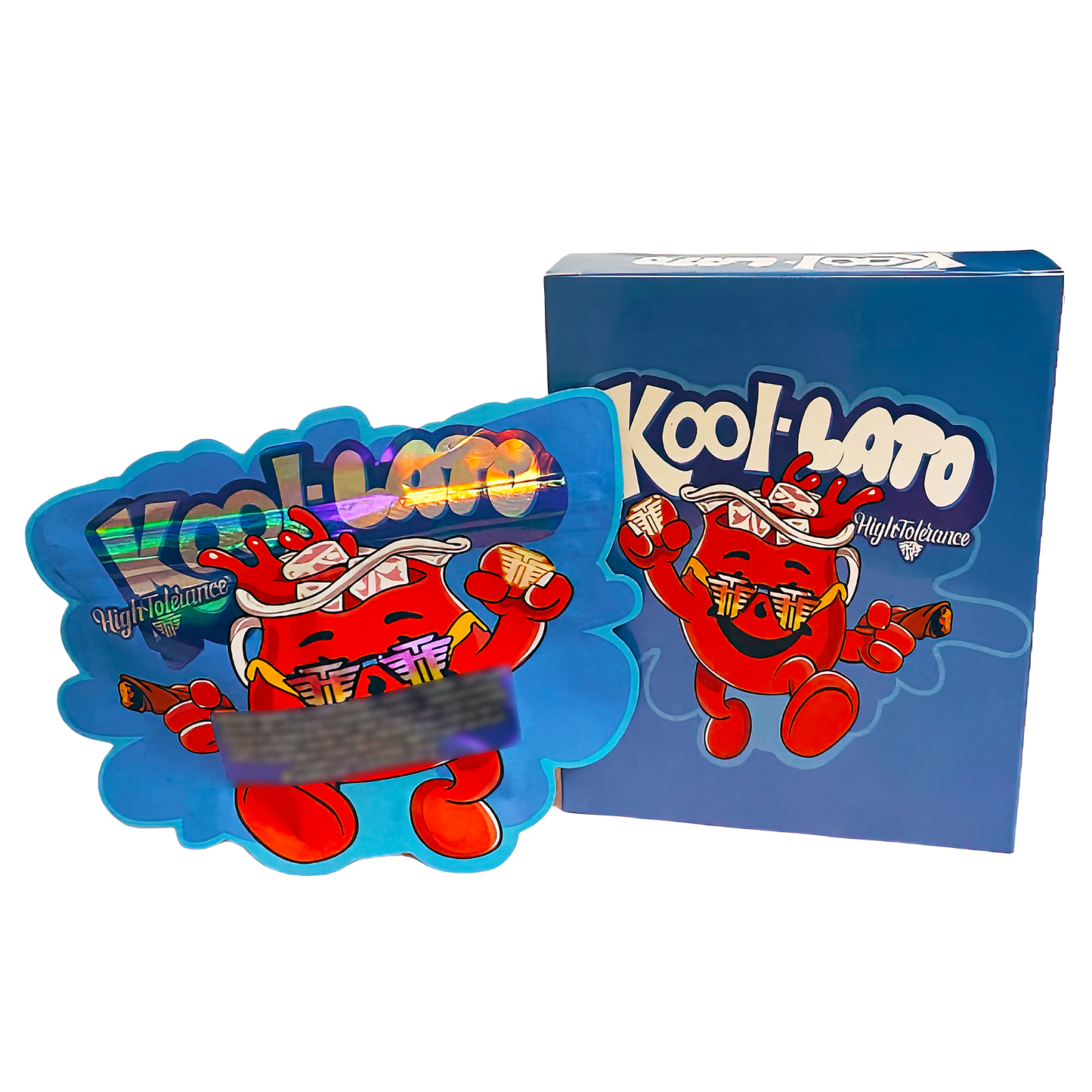 3.5g Mylar Bag with Window Box - Kool-Lato High Tolerance (25 Bags+25Boxes)