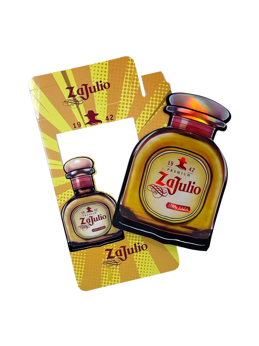 25 Pack 3.5g Shaped Bags & Window Boxes Set - ZaJulio