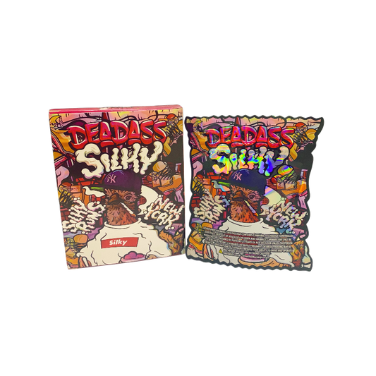 25 Pack 3.5g Shaped Bags & Window Boxes Set - Deadass Silky