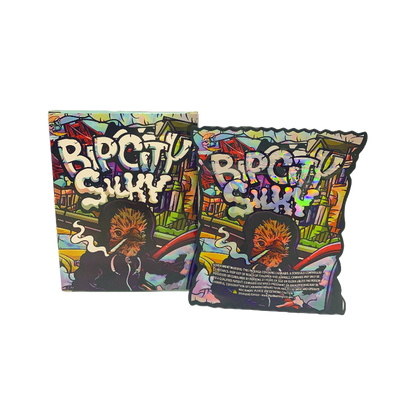 25 Pack 3.5g Shaped Bags & Window Boxes Set - Bipcity Silky