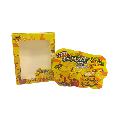 25 Pack 3.5g Shaped Bags & Window Boxes Set - Kandy Depo Lemon Meringue