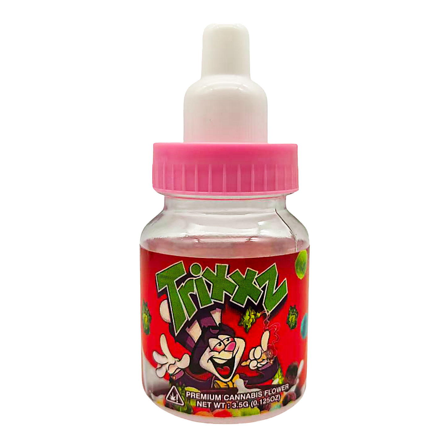 3.5g Plastic Bottle - (12 Count) Trixxz