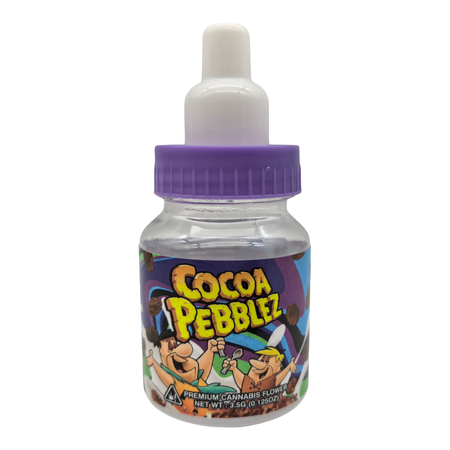 3.5g Plastic Bottle - (12 Count) Cocoa Pebblez