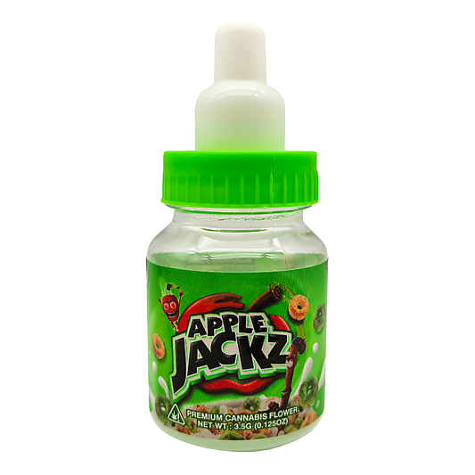 3.5g Plastic Bottle - (12 Count) Apple Jackz