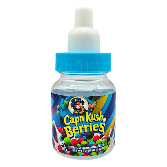 3.5g Plastic Bottle - (12 Count) Capn Kush Berries