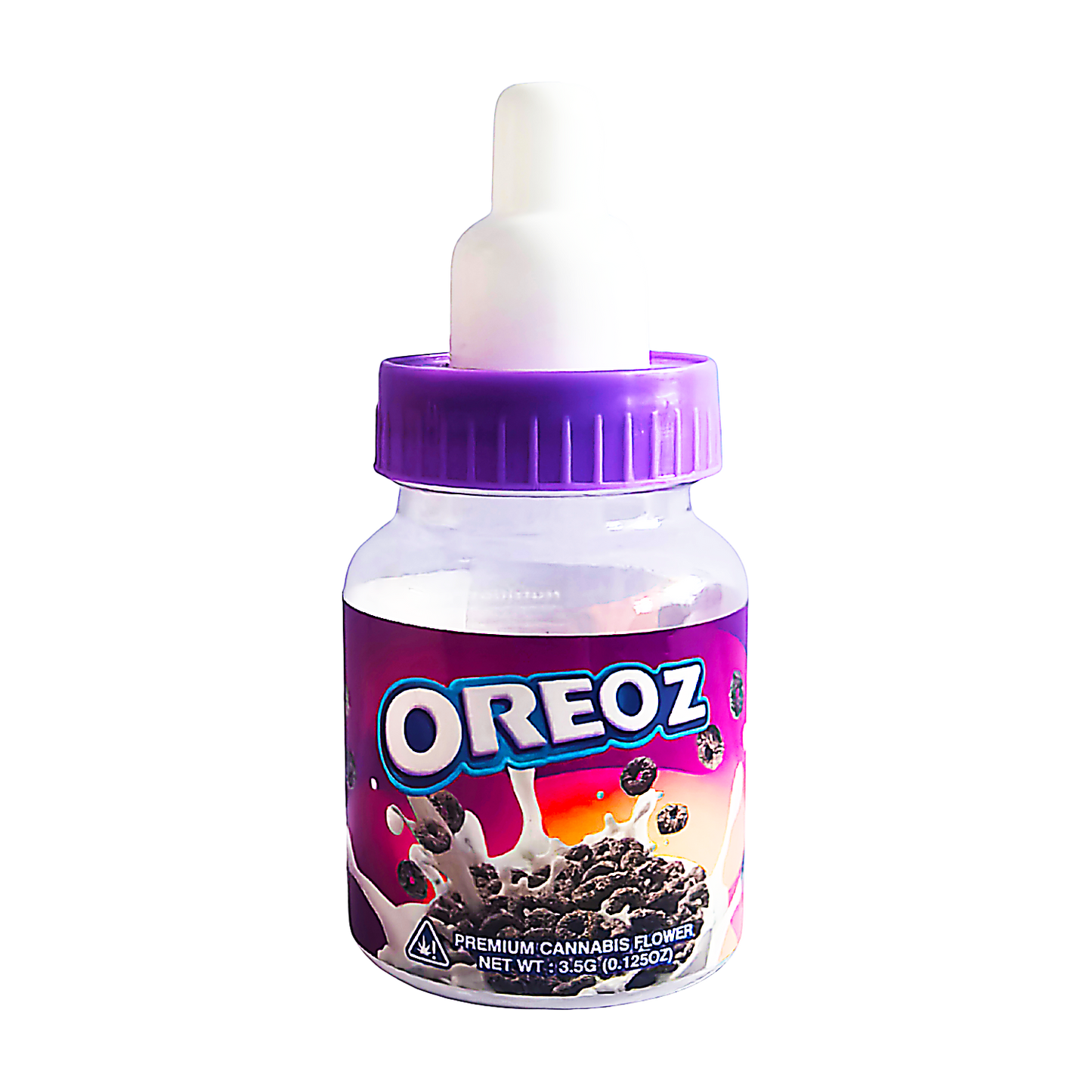 3.5g Plastic Bottle - (12 Count) Oreoz