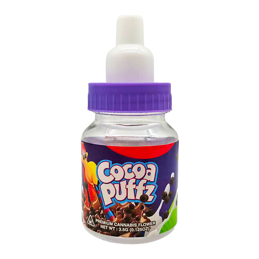 3.5g Plastic Bottle - (12 Count) Cocoa Puffz