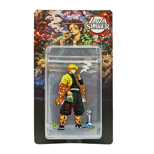 12 Pack – 3.5g Blister Pack Carded Storage - Zaza Slayer Zenitsu Agatsuma