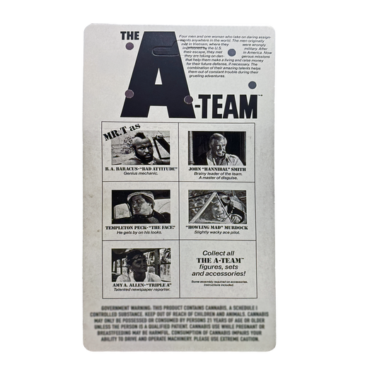 12 Pack – 3.5g Blister Pack Carded Storage - The A Team Mr. T