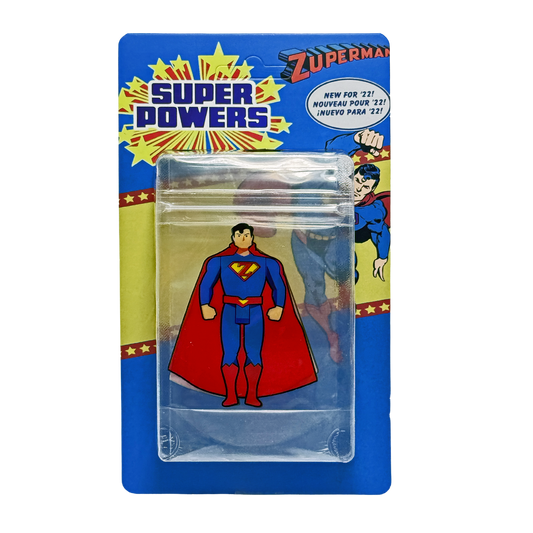 12 Pack – 3.5g Blister Pack Carded Storage - Super Powers Zuperman
