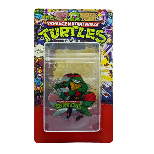 12 Pack – 3.5g Blister Pack Carded Storage - TMNT Scumbug Raphael