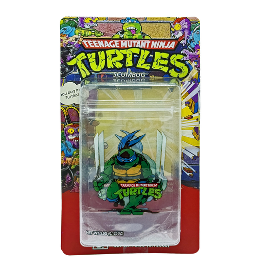 12 Pack – 3.5g Blister Pack Carded Storage - TMNT Scumbug Leonardo