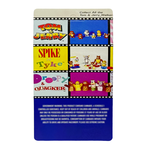 12 Pack – 3.5g Blister Pack Carded Storage - Tom and Jerry (Jerry)