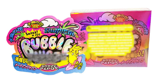25 Pack 3.5g Shaped Bags & Boxes Set - Kandy Depo Tropical Bubble Jugz