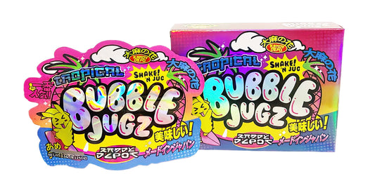 25 Pack 3.5g Shaped Bags & Boxes Set - Kandy Depo Tropical Bubble Jugz