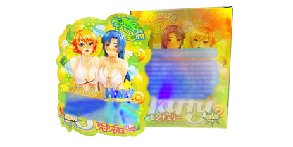 25 Pack 3.5g Shaped Bags & Boxes Set - Honey Melon Taffy