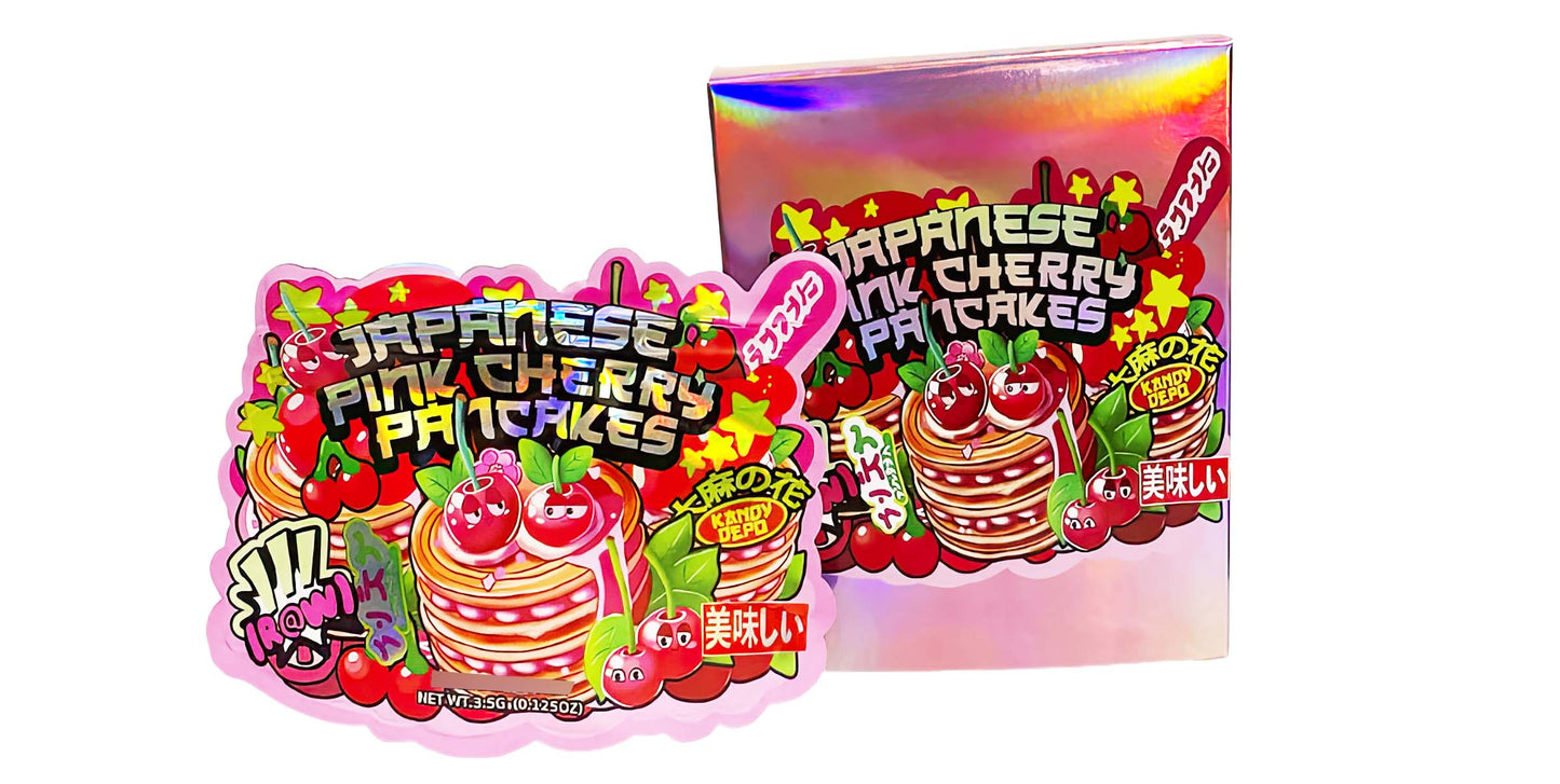 25 Pack 3.5g Shaped Bags & Boxes Set - Japanese Pink Cherry Pancakes