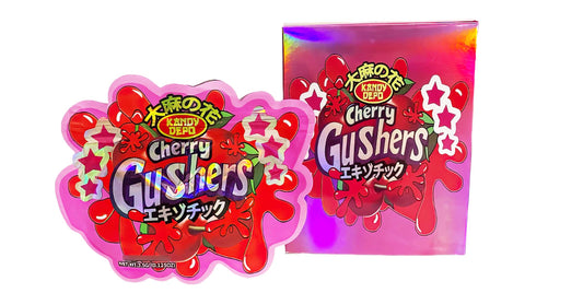25 Pack 3.5g Shaped Bags & Boxes Set - Kandy Depo Cherry Gushers
