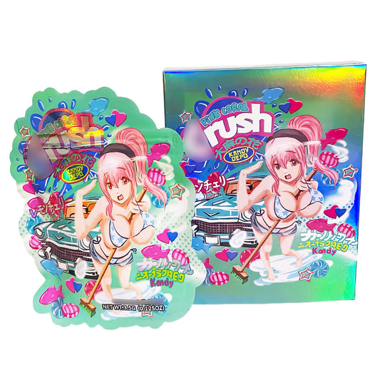 25 Pack 3.5g Shaped Bags & Boxes Set - Pink Coral Crush